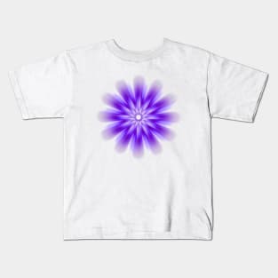 Purple Burst Kids T-Shirt